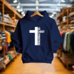 Sweat shirt ”White Cross” Hoodie azl.